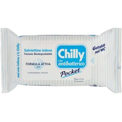 Chilly - Salviette Intime con Antibatterico - 12 Pezzi