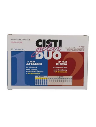 Cistigelar duo 24 capsule 13,68 g Cistigelar duo 24 capsule 13,68 g