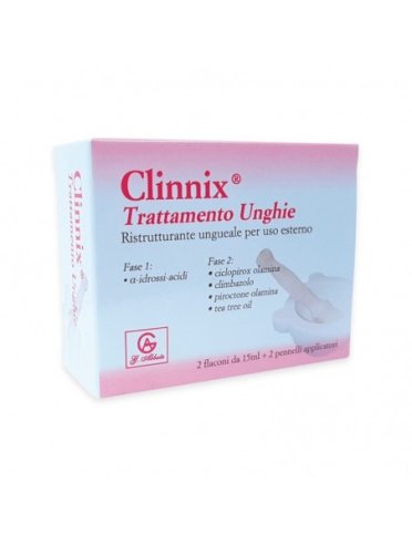 Clinnix trattamento unghie 2 x 15 ml