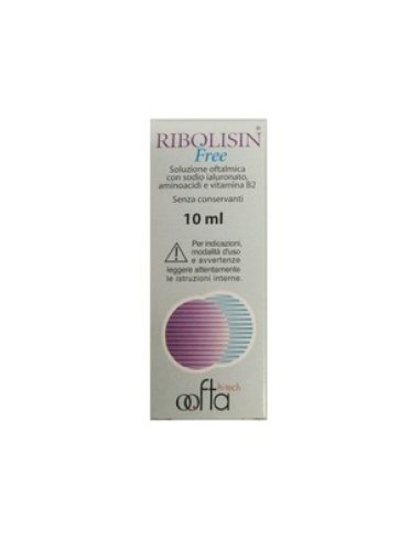 Ribolisin free - collirio idratante lubrificante - 10 ml