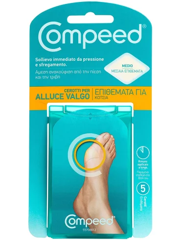 Compeed alluce valgo cerotto 5 pezzi
