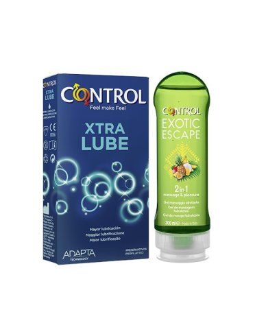 Control kit extra lube e gel exotic escape