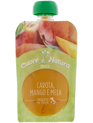 Cuore di natura pouch carota mango mela 100 g