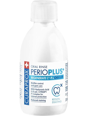 Curaprox perioplus+ regenerate chx 0,09% 200 ml