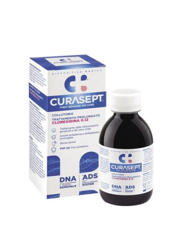Curasept ads + dna - colluttorio trattamento prolungato con clorexidina 0.12 - 200 ml
