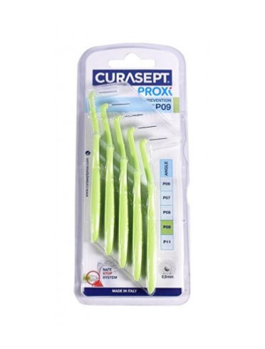 Curasept proxy angle p09 colore verde chiaro - 5 scovolini