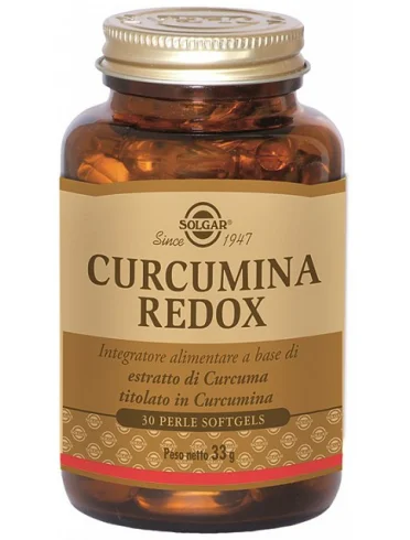 Solgar curcumina redox integratore - 30 perle