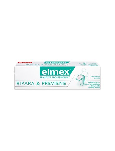 Elmex sensitive professional - dentifricio ripara e previene - 75 ml