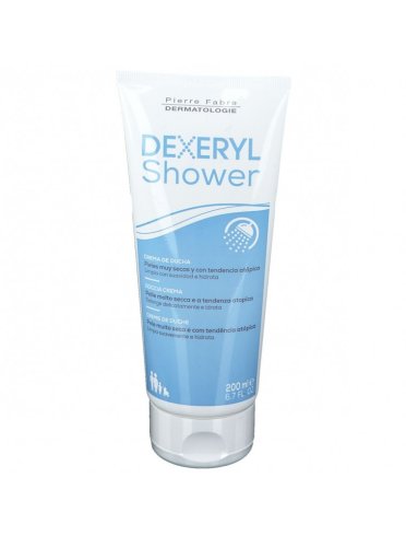 Dexeryl shower - crema doccia detergente corpo per a tendenza atopica - 200 ml