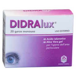 DIDRALUX 20 GARZE OFTALMICHE MONOUSO