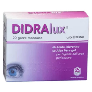 DIDRALUX 20 GARZE OFTALMICHE MONOUSO
