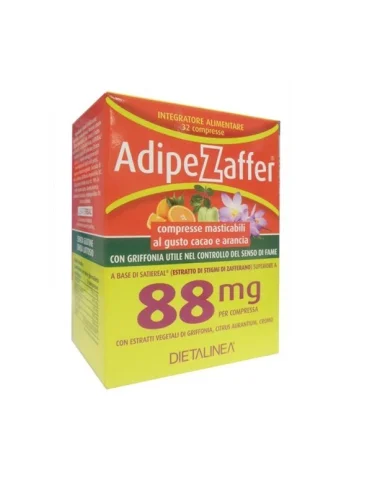 Dietalinea adipezaffer 32 compresse masticabili Dietalinea adipezaffer 32 compresse masticabili