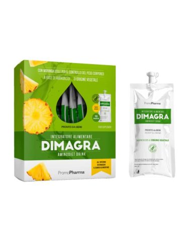 Dimagra aminodiet drink 10 pouch da 80 g ananas