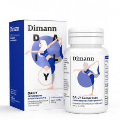 Dimann Daily - Integratore per Vie Urinarie - 100 Compresse