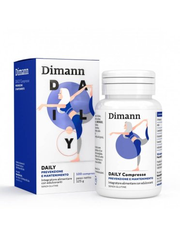 Dimann daily - integratore per vie urinarie - 100 compresse