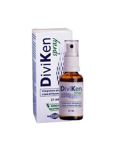Diviken spray integratore vitamina d3 e k2 21 ml