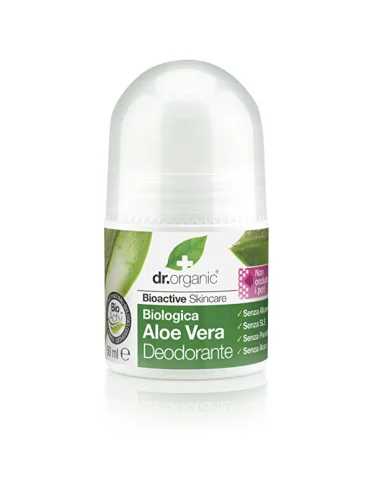Dr. organic aloe vera - deodorante ipoallergenico - 50 g Dr. organic aloe vera - deodorante ipoallergenico - 50 g