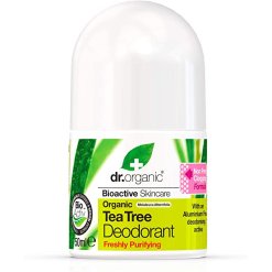 Dr. Organic Tea Tree - Deodorante Roll-On - 50 ml