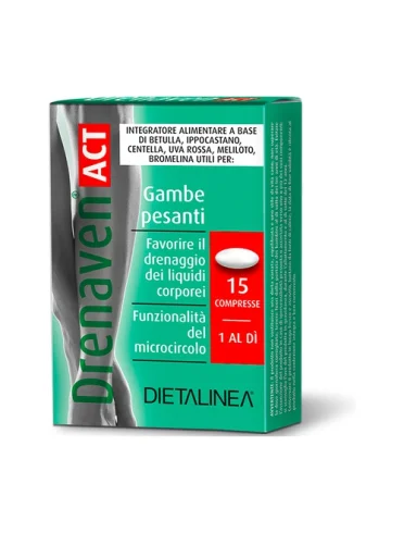 Drenaven act 15 compresse Drenaven act 15 compresse