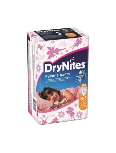 Drynites doppio pacco girl 3/5 anni 16 pezzi