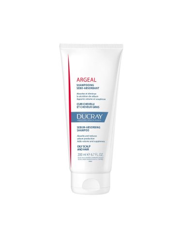 Ducray argeal - shampoo sebo-assorbente - 200 ml