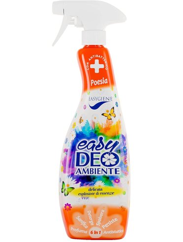 Easygiene easydeo ambiente spray antibatterico poesia 750 ml
