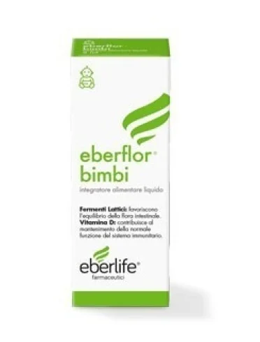 Eberflor bimbi gocce - integratore di fermenti lattici - 5 ml Eberflor bimbi gocce - integratore di fermenti lattici - 5 ml