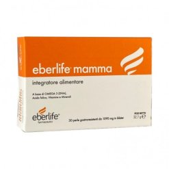 Eberlife Mamma - Integratore per Gravidanza - 30 Compresse Molli