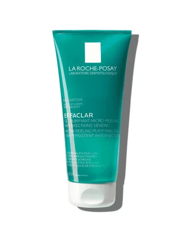 La roche-posay effaclar - gel detergente micro-peeling per viso e corpo - 200 ml La roche-posay effaclar - gel detergente micro-peeling per viso e corpo - 200 ml