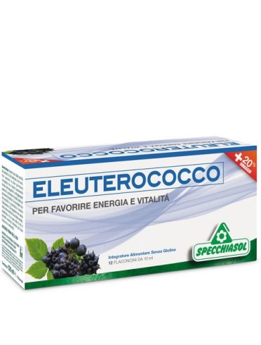Eleuterococco - integratore per favorire energia e tonalità - 12 flaconcini x 10 ml