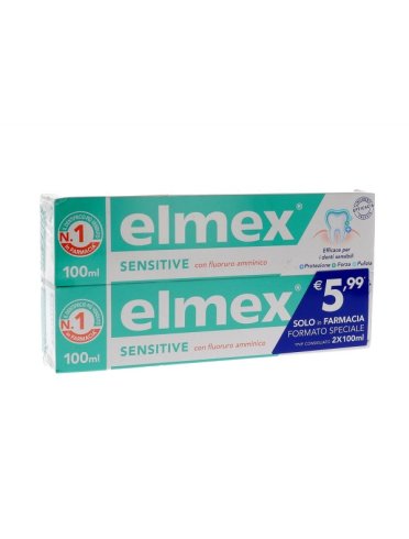 Elmex dentifricio sensitive 2 x 100 ml