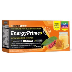 Named Sport Energy Prime - Integratore Energizzante - 10 Flaconi