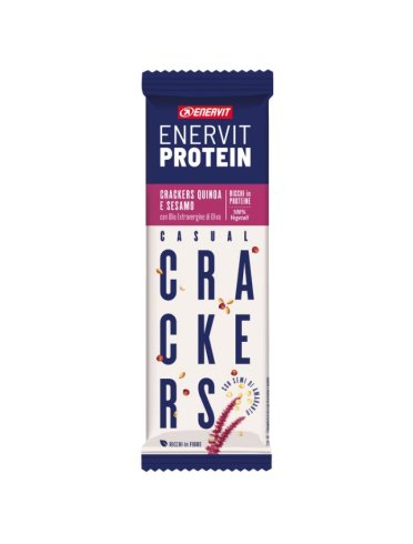 Enervit protein crackers quinoa sesamo 7 minipack