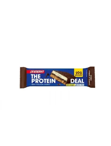 Enervit protein deal barretta cioccolato e vaniglia 55 g Enervit protein deal barretta cioccolato e vaniglia 55 g