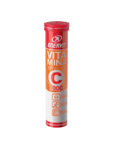 Enervit vitamina c 1000 integratore 20 tavolette Enervit vitamina c 1000 integratore 20 tavolette