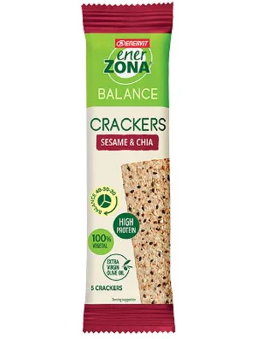 Enerzona crackers salati sesamo & chia Enerzona crackers salati sesamo & chia