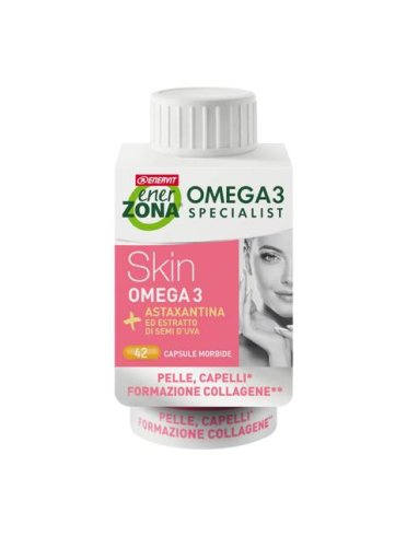 Enerzona omega 3rx skin integratore benessere pelle 42 capsule