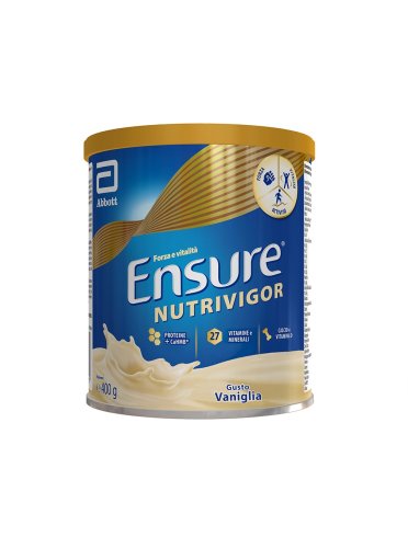 Ensure nutrivigor - integratore di vitamine e minerali - gusto vaniglia 400 g