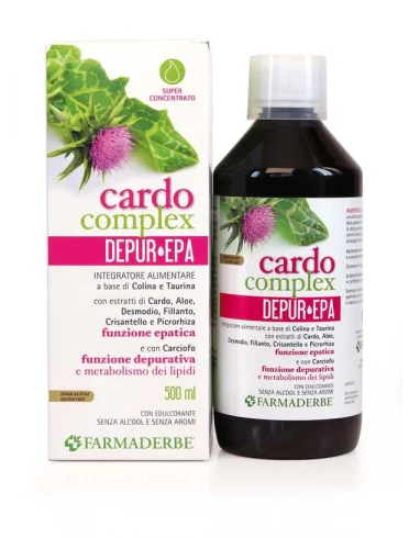 Cardo complex depur epa integratore funzione epatica 500 ml Cardo complex depur epa integratore funzione epatica 500 ml