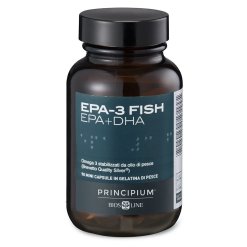 Principium Epa-3- Fish - Integratore di Omega 3 per il Benessere Cardiovascolare - 90 Capsule