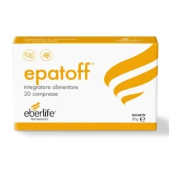 Epatoff - Integratore per Steatosi Epatica - 20 Compresse