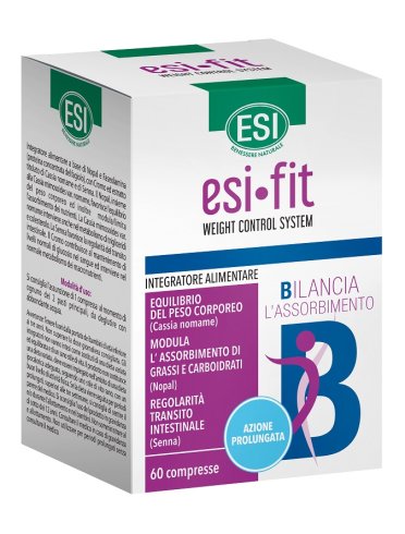 Esi fit bilancia azione prolungata - integratore per il controllo del peso - 60 compresse