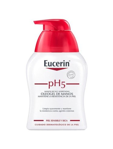Eucerin - olio detergente mani per pelle sensibile - 250 ml