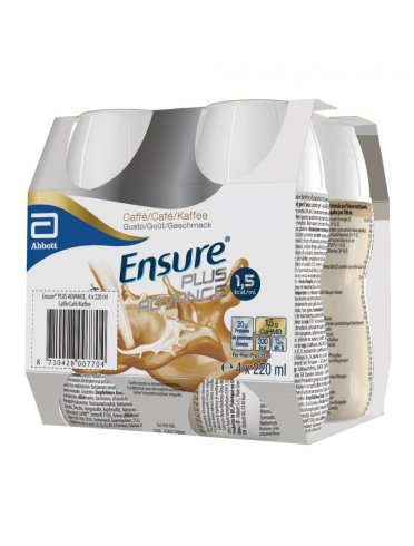 Ensure plus advance caffè 4 bottiglie da 220 ml