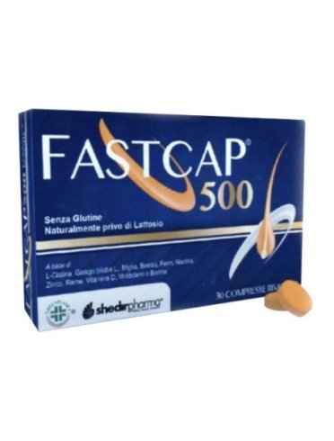 Fastcap 500 - integratore anticaduta capelli - 30 compresse