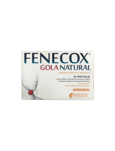 Fenecox gola natural miele limone 36 pastiglie