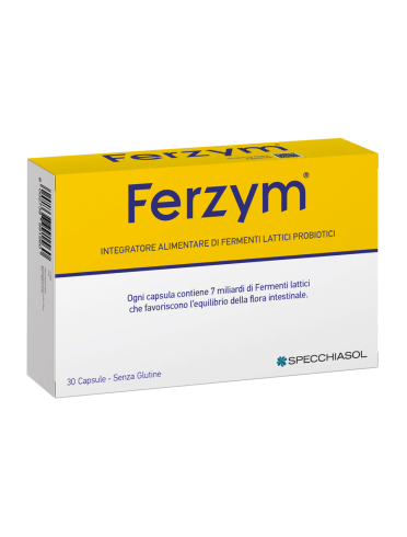 Ferzym - integratore d fermenti lattici - 30 capsule