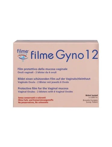 Filme gyno v ovuli vaginali 12 pezzi Filme gyno v ovuli vaginali 12 pezzi
