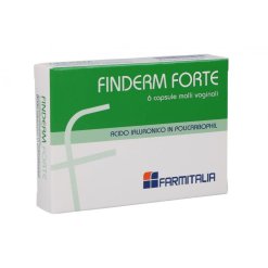 Finderm Forte - Trattamento Riparatorio della Mucosa Vaginale - 6 Capsule Molli