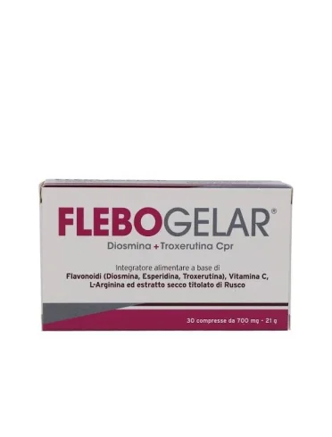 Flebogelar 30 compresse 21 g
